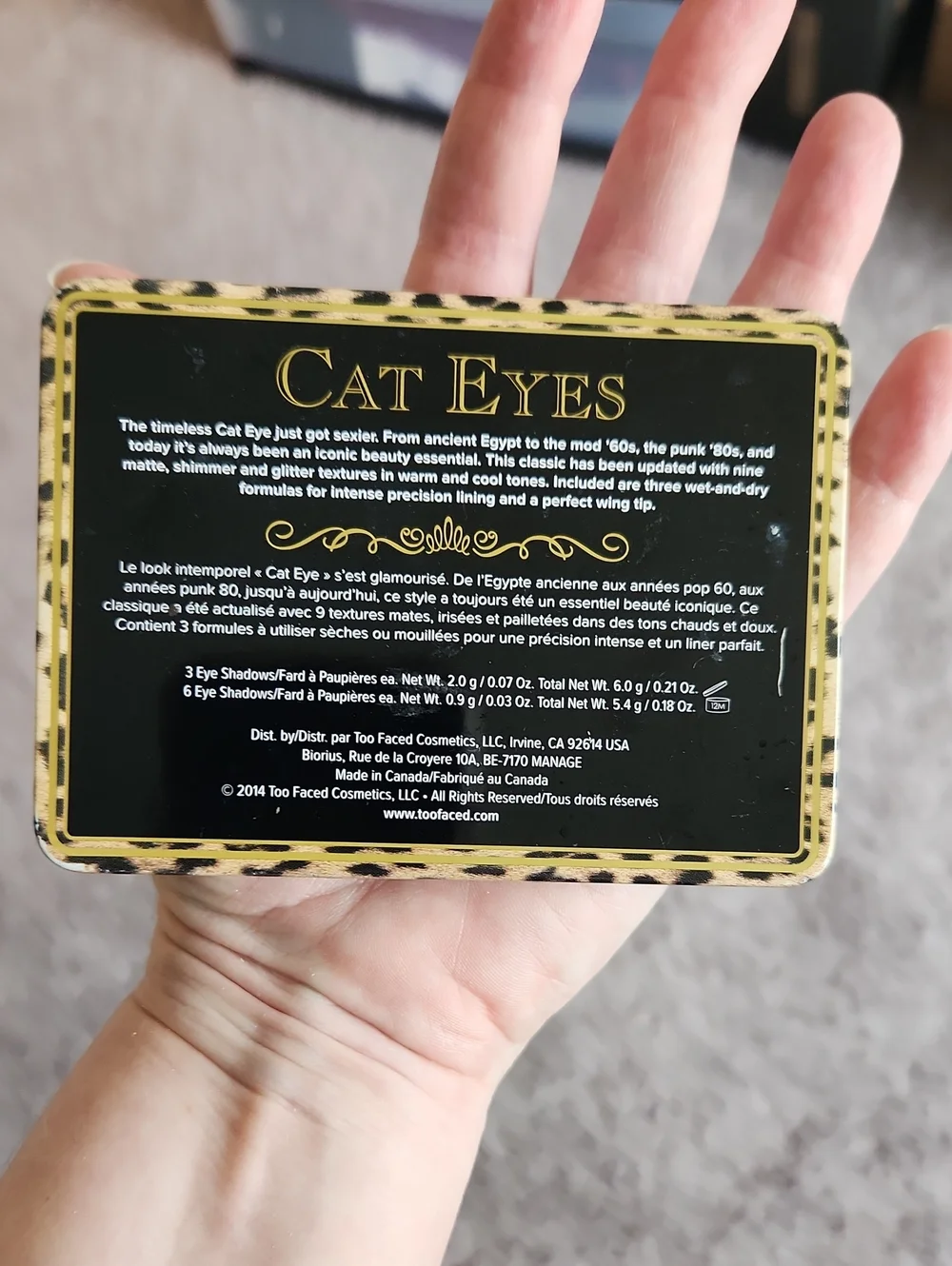 Too Faced Cat Eyes Eyeshadow Palette